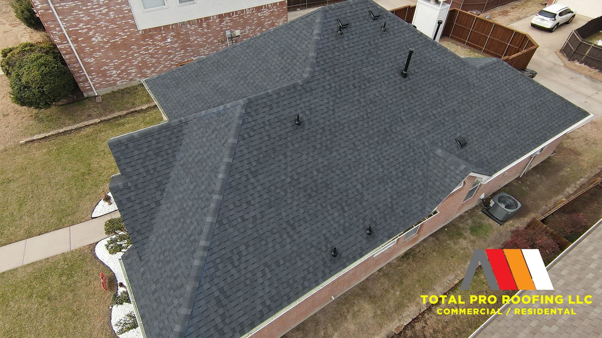Aerial residential — Total Pro Roofing